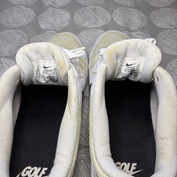 Nike Men's Air Max 90 Golf White/Black Shoes Sneakers CU9978-101 Sz 7 - Picture 9 of 16